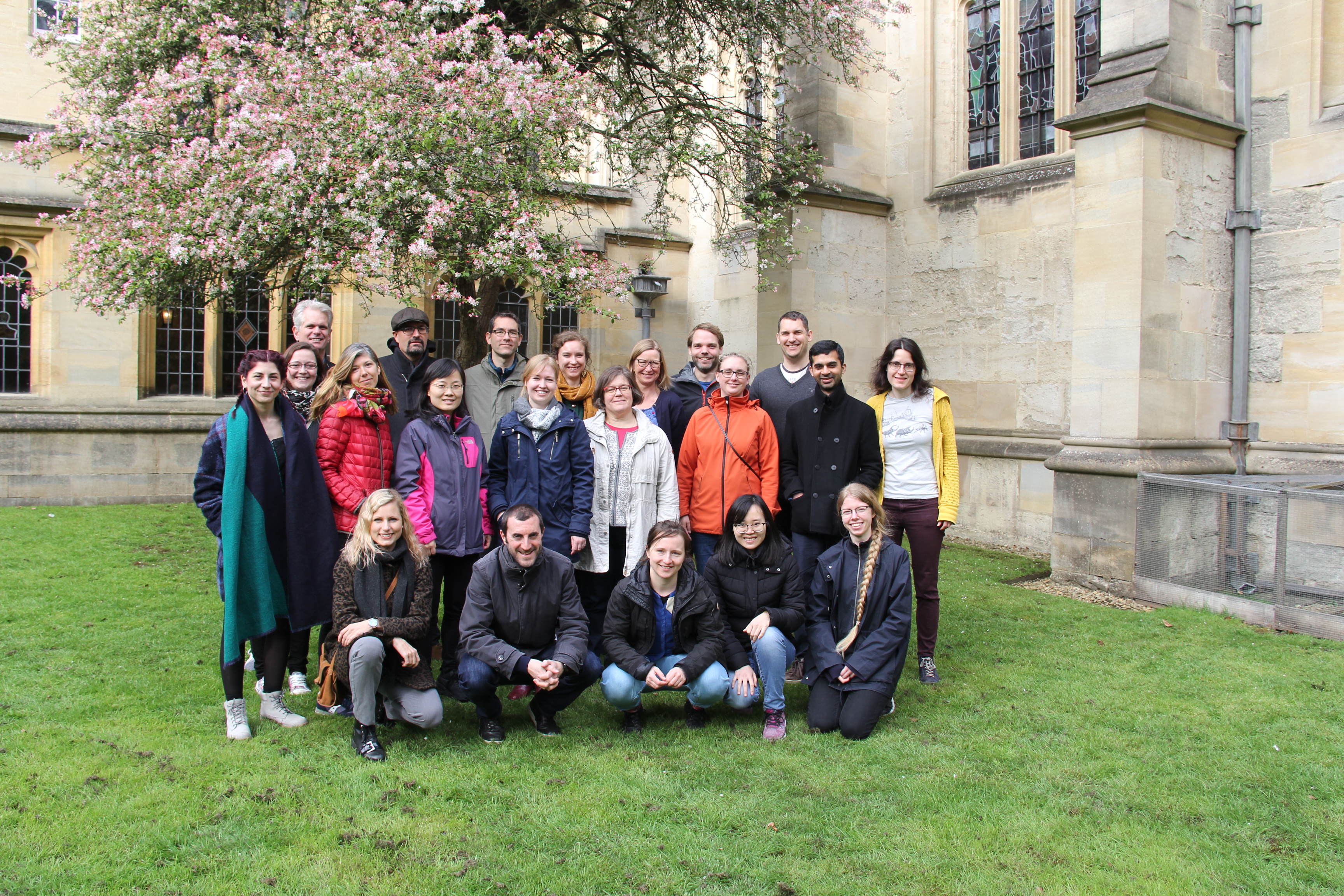 Group photo of the Porse group as it was on our group retreat to Oxford, UK in April 2019.