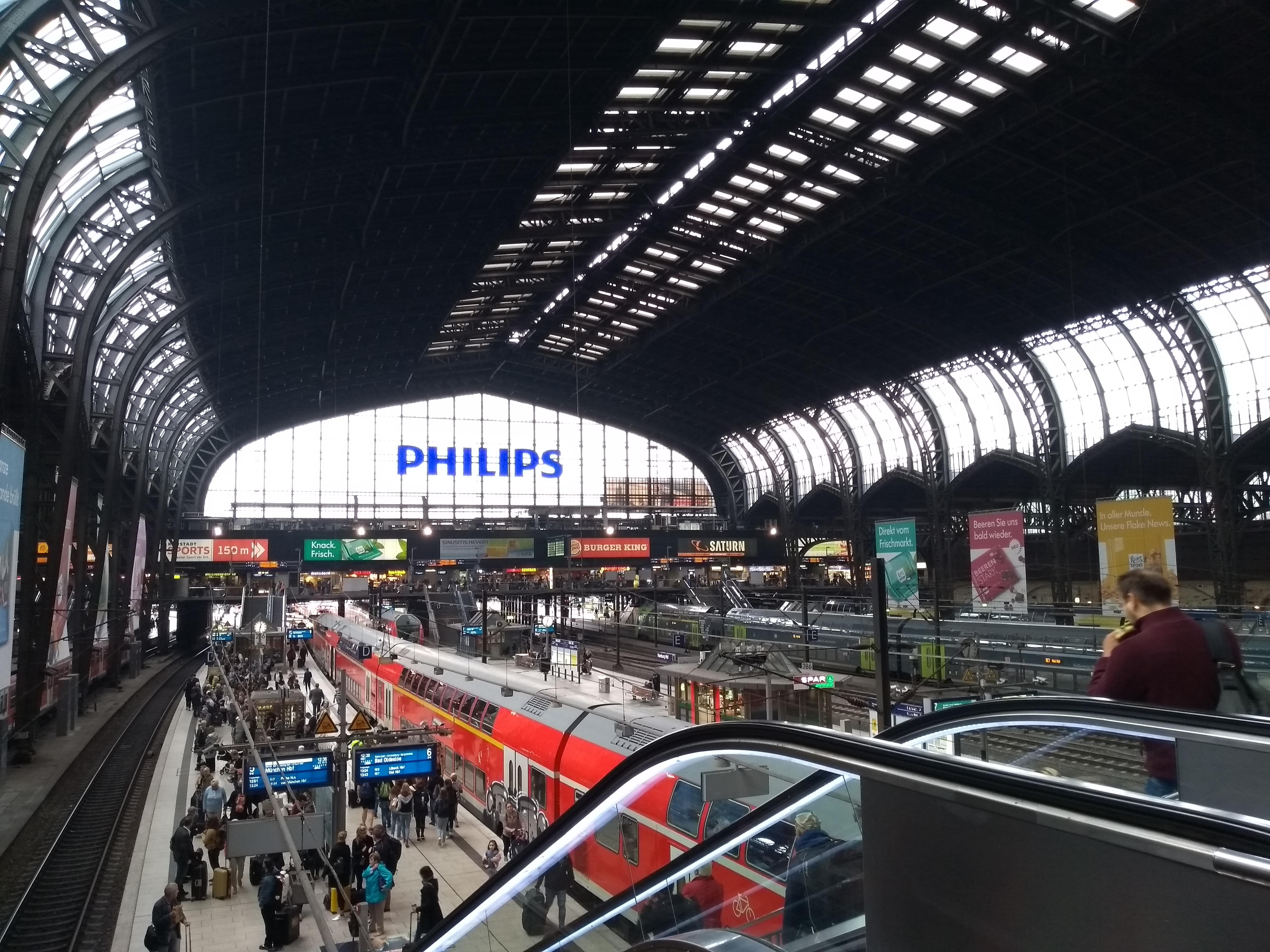 Image 21. Hamburg Central station