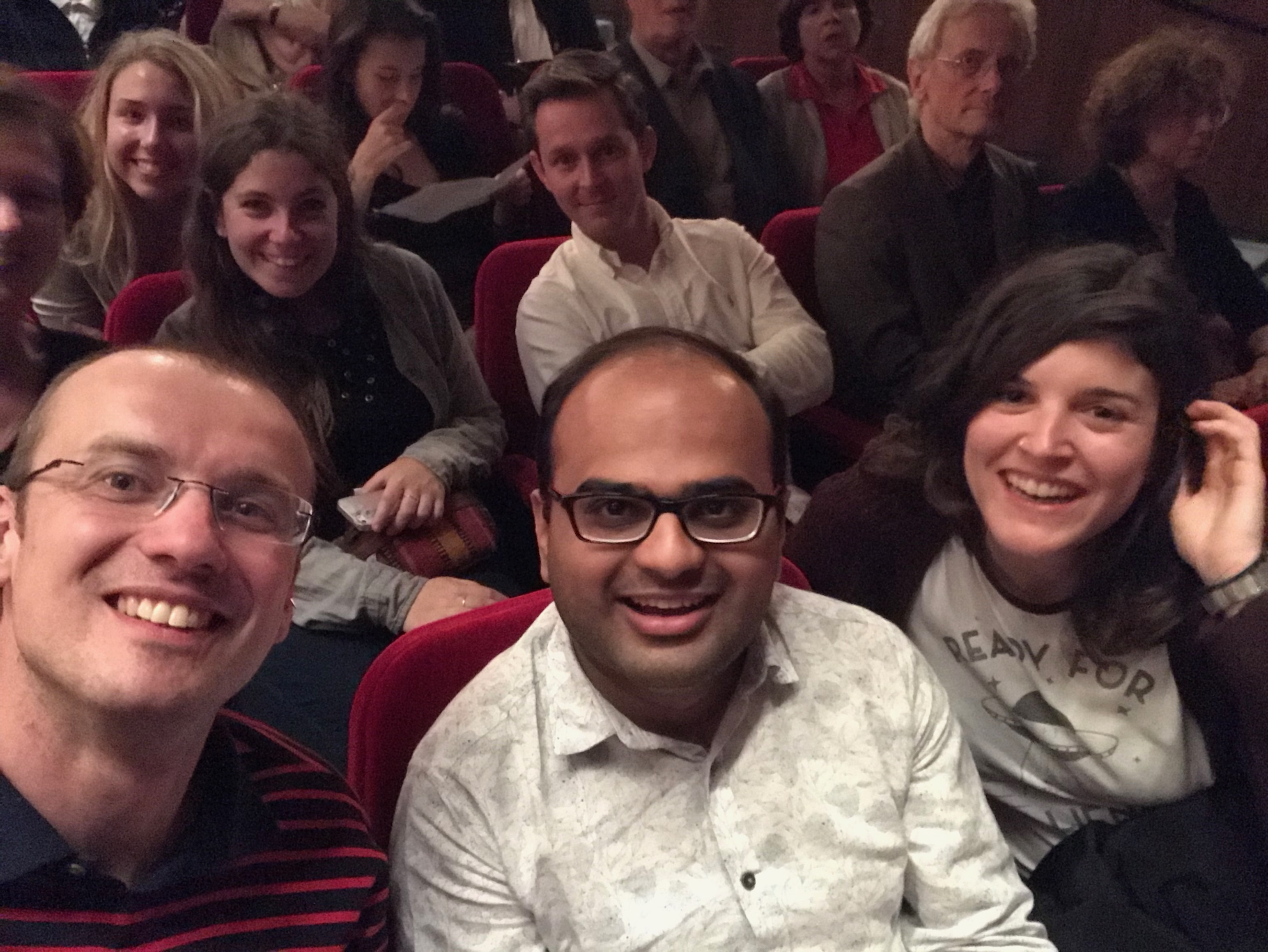 Image 33. Group selfie in Hamburg State Opera.