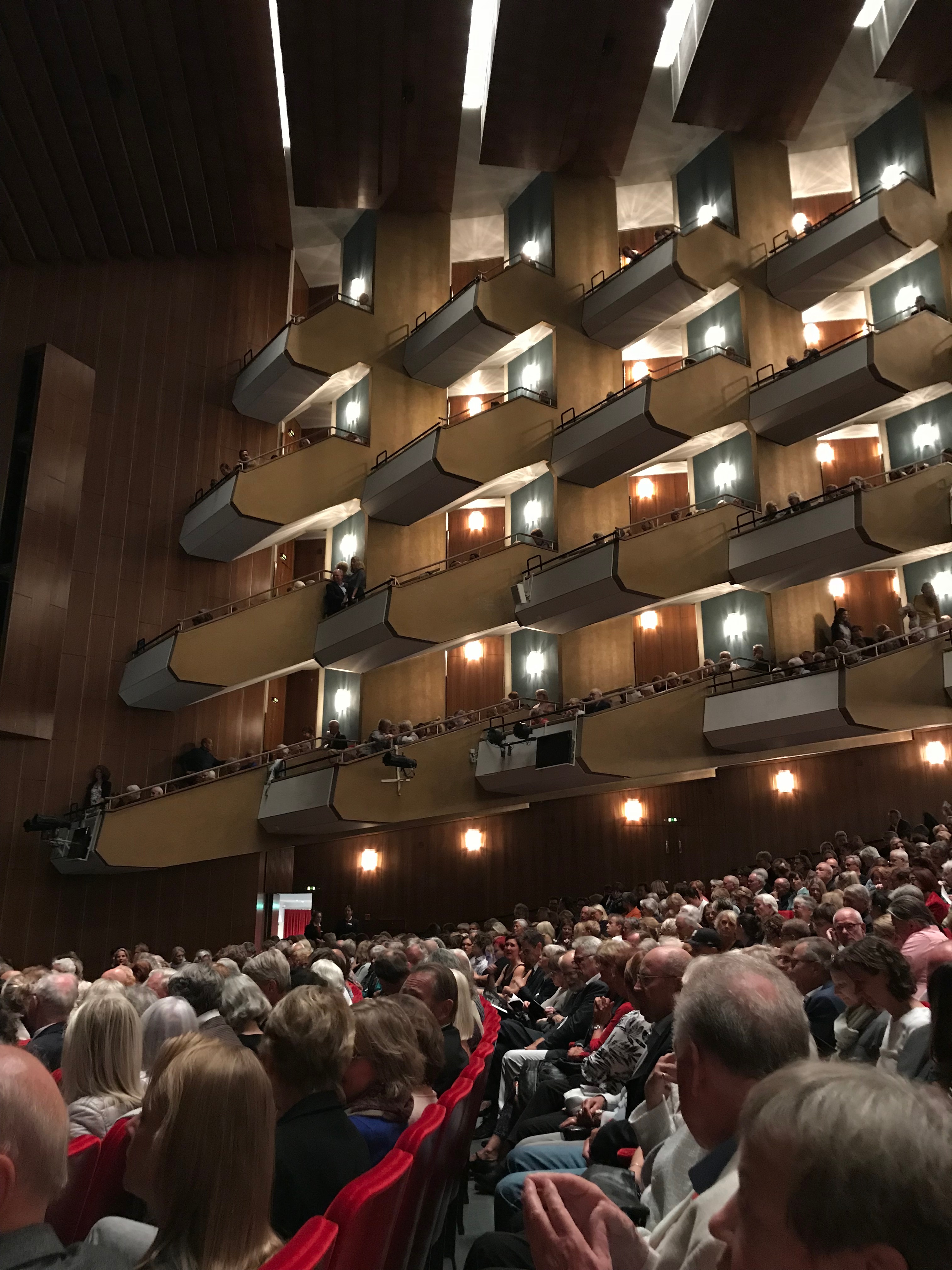 Image 34. Hall in Hamburg State Opera. Ballet review "Bernstein Dances"  will start soon. 