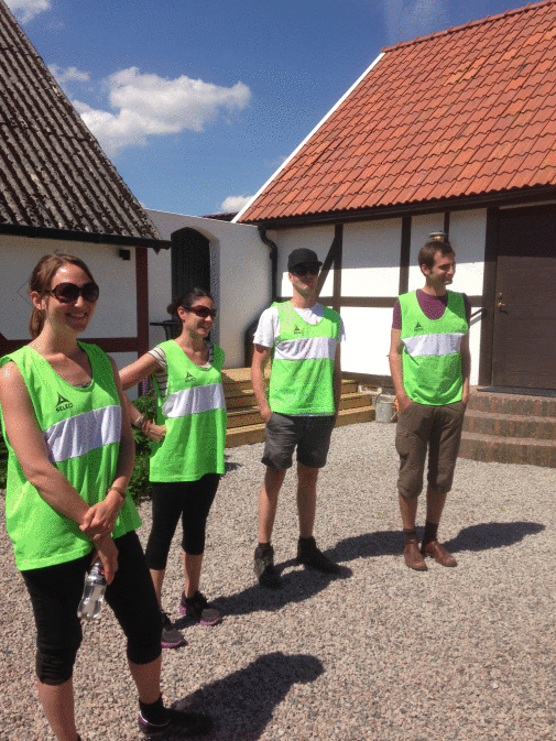 Researchers at the country side