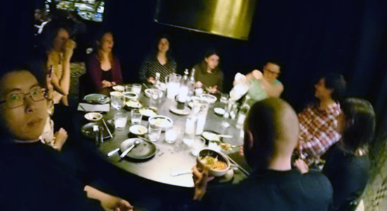 Duxin lab celebrating
