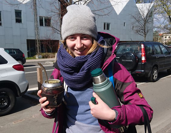 Ulrike with mate
